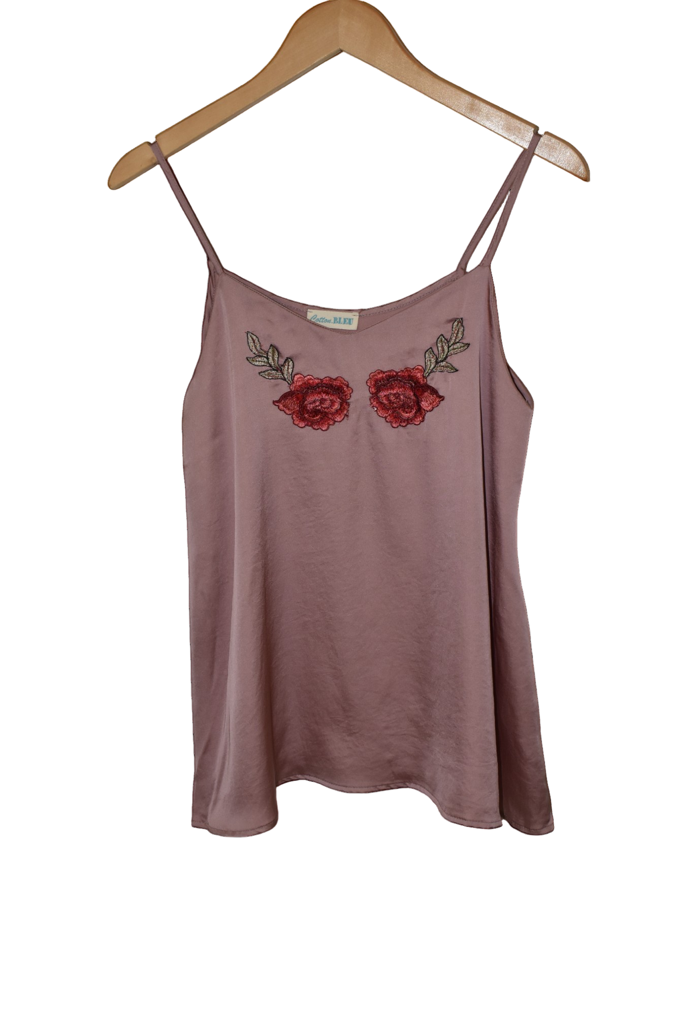 Silky Woven Spaghetti top by Cotton BLEU