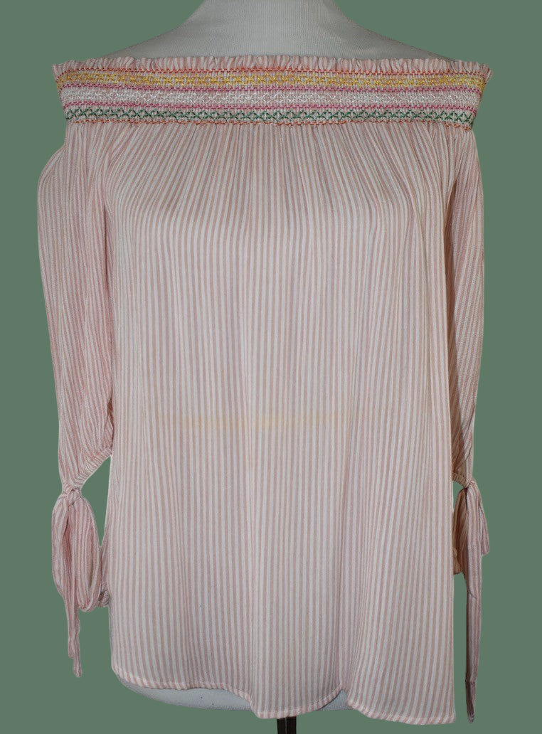 Off Shoulder Top by Cotton BLEU